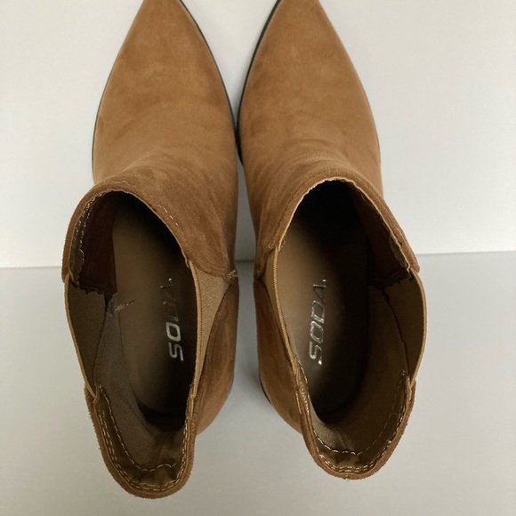 Faux Suede Ankle Boots - Picture 5 of 6